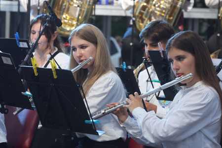 27. poletni večer ob Dnevu državnosti koncert Godbe Cerknica 20 Foto Ljubo Vukelič